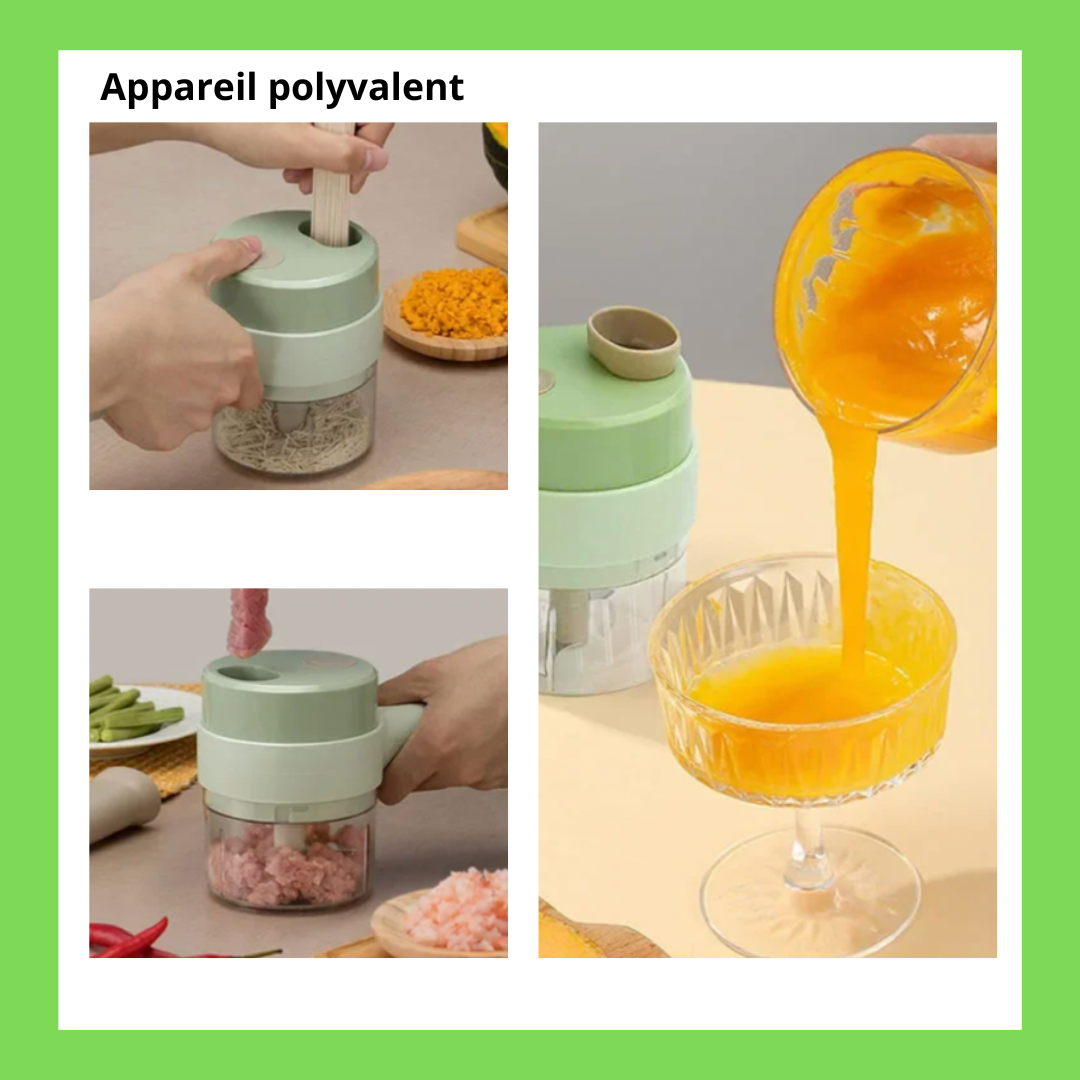 Coupe-légumes électrique multifonctionnel