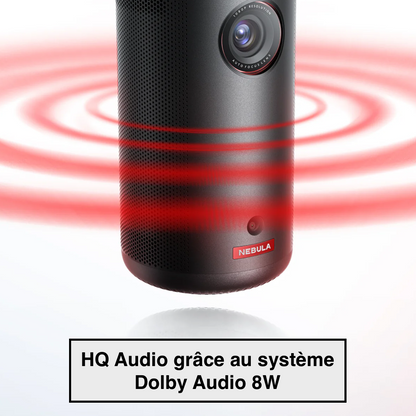 Nebula Capsule 3 1080p - Le vidéoprojecteur portable compatible Netflix