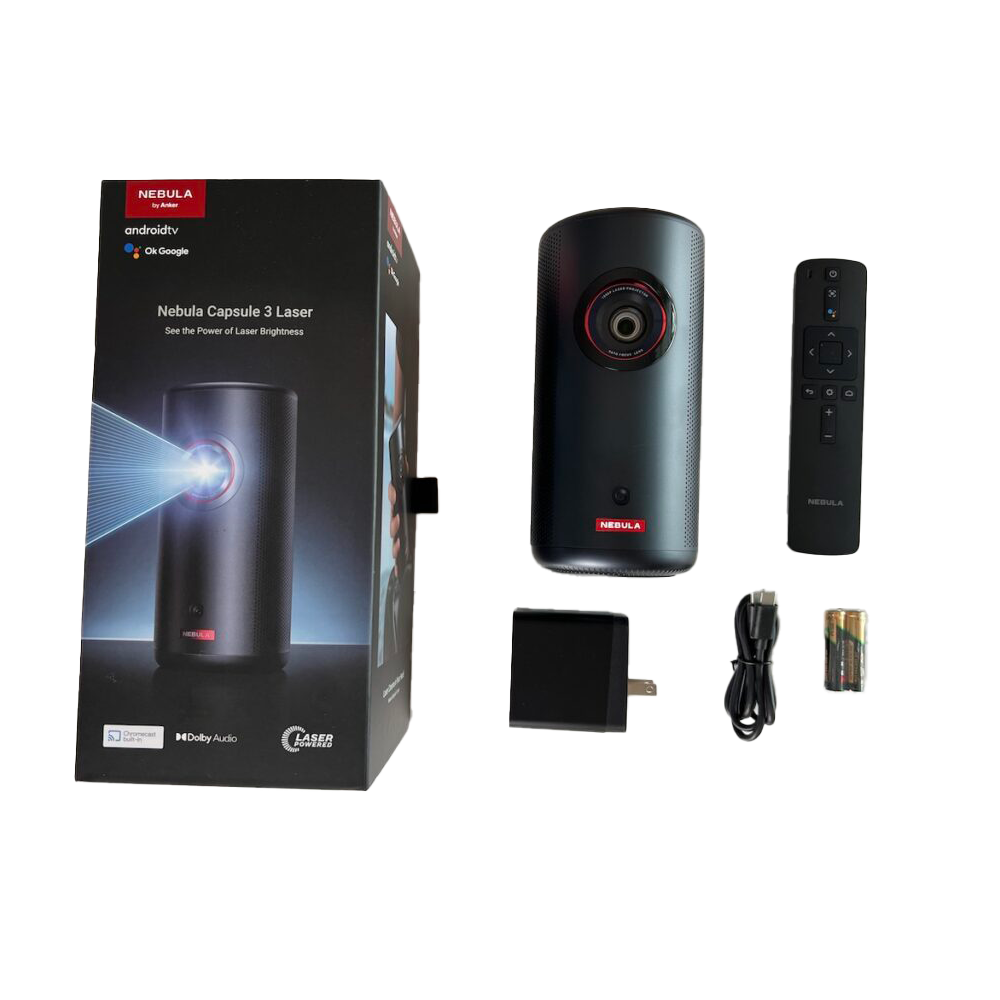 Nebula Capsule 3 1080p - Le vidéoprojecteur portable compatible Netflix